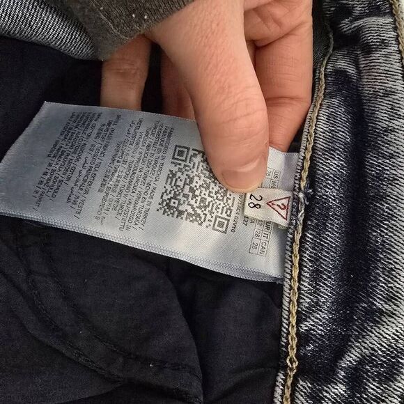 GUESS Originals 1981 Capsule Patch Skinny Jeans Retro Vintage Look NWT - Picture 7 of 8